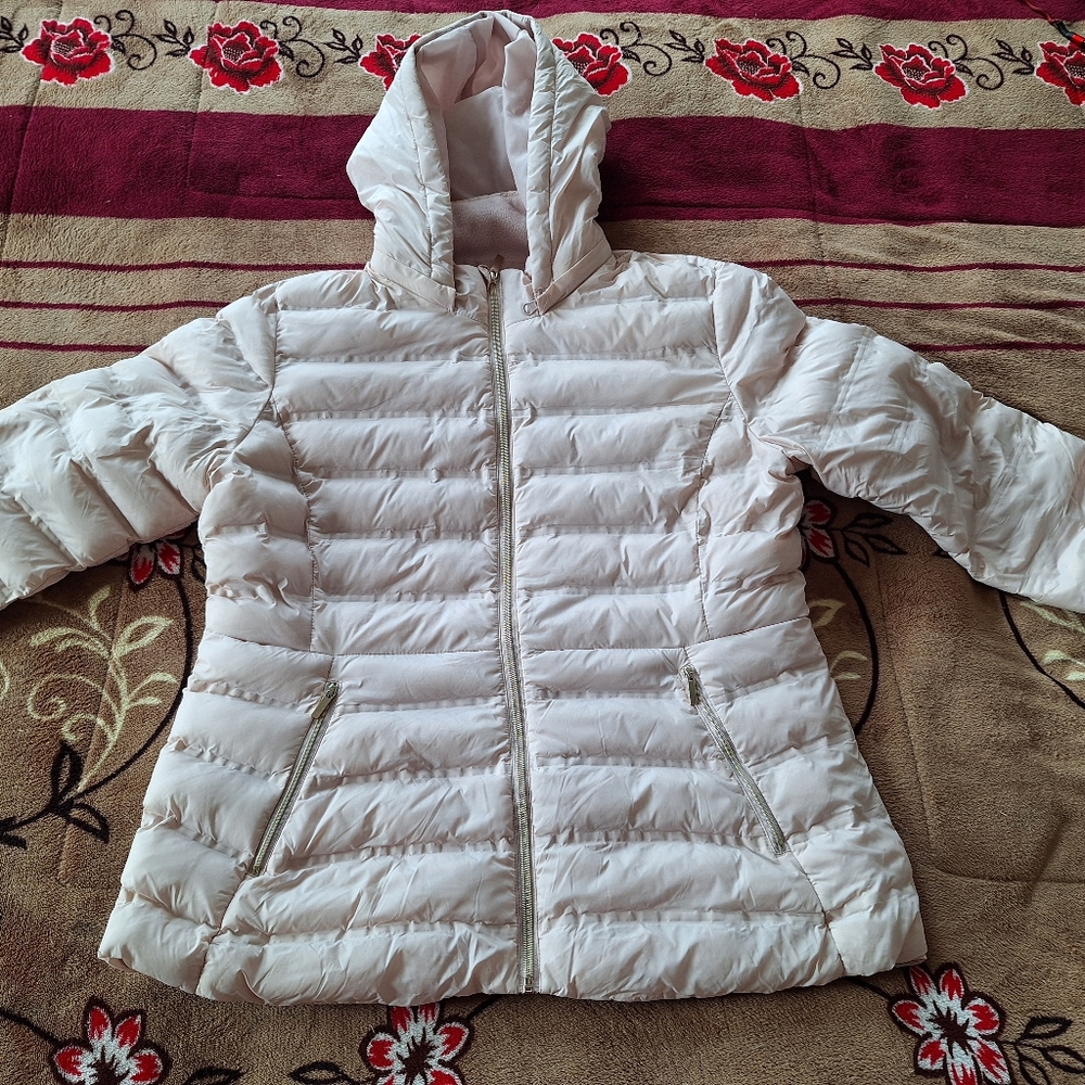Time and Tru Jacket. Women's Size L. Beige/Tan